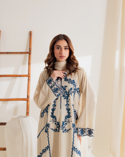 Blue Mirage Embroidered 3pc