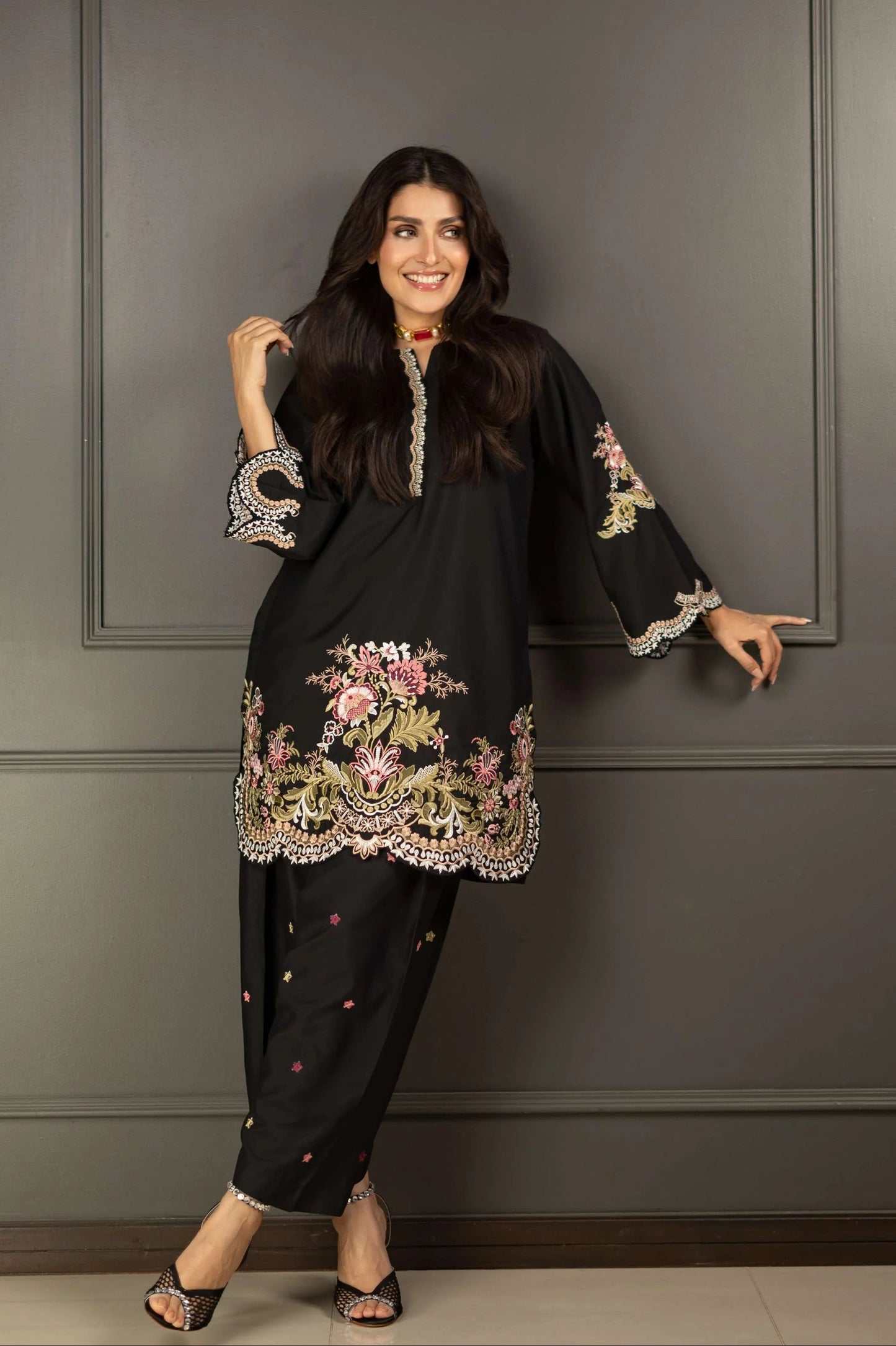 Nooran Embroidered 2PC Suit