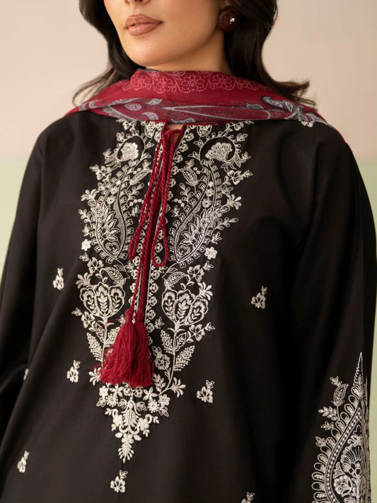 Meher Embroidered 3PC Suit