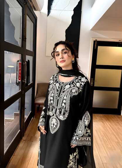 Alize Black 3pcs Embroidery