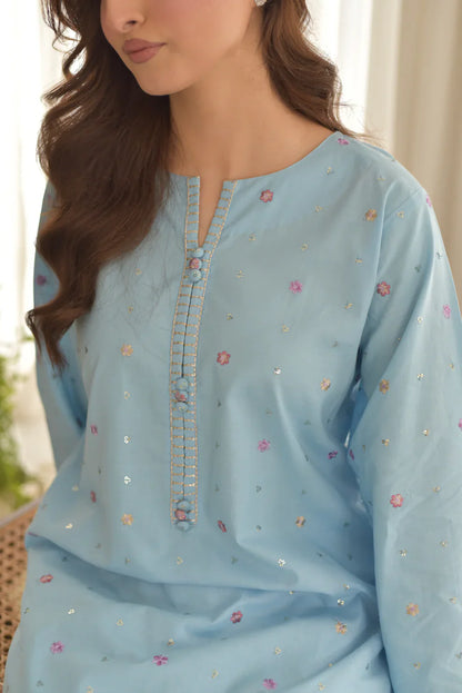 SKY BLOOM 3 PC EMBROIDERY
