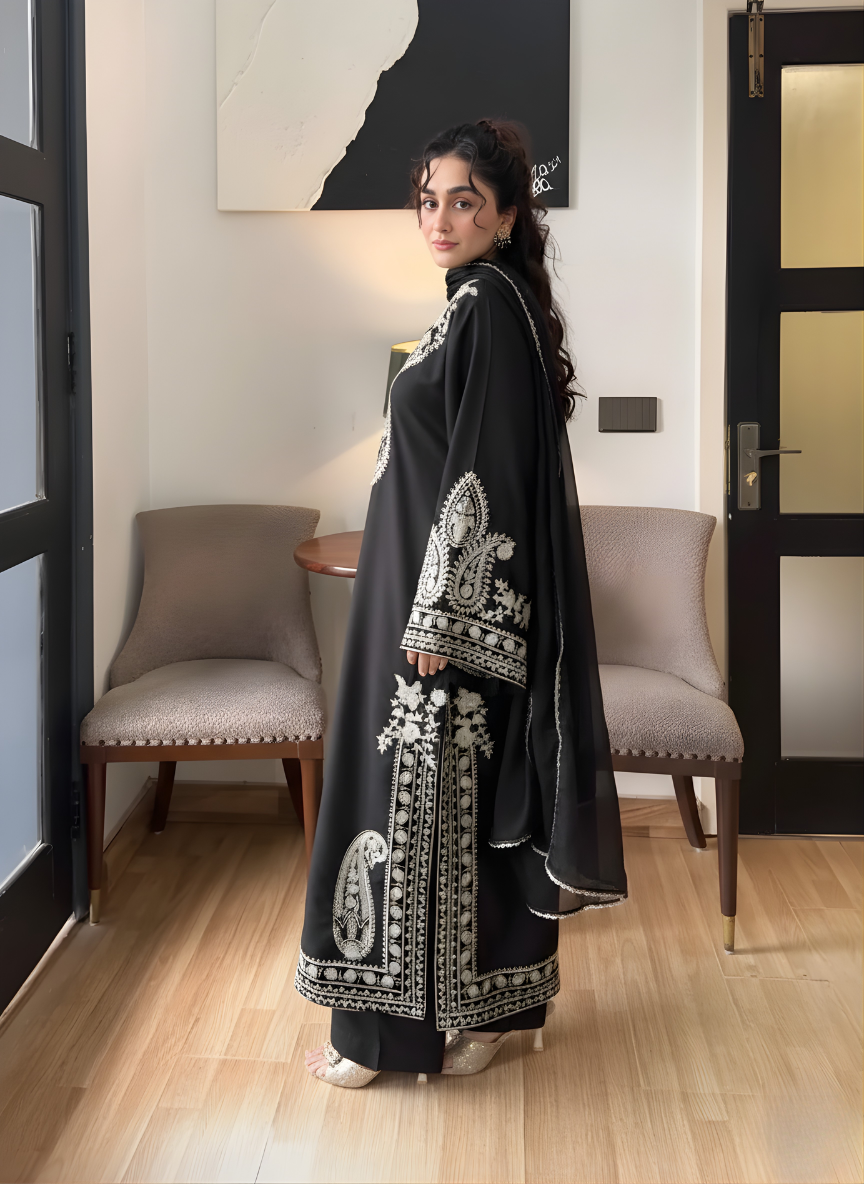 Alize Black 3pcs Embroidery