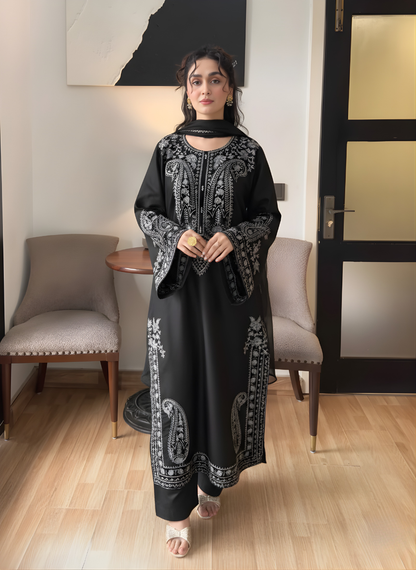 Alize Black 3pcs Embroidery