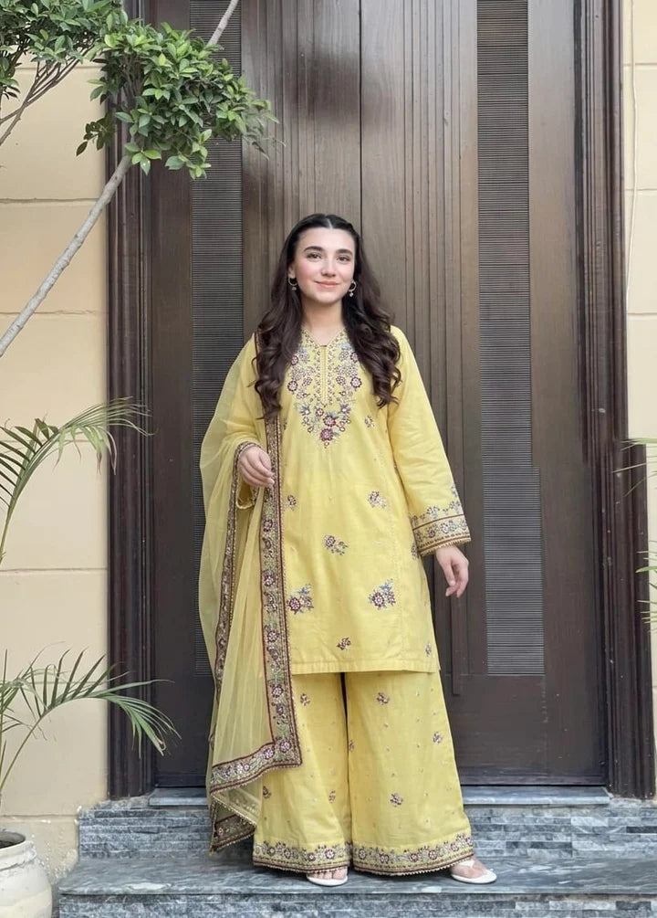 Noor-e-Zard Emb 3pc