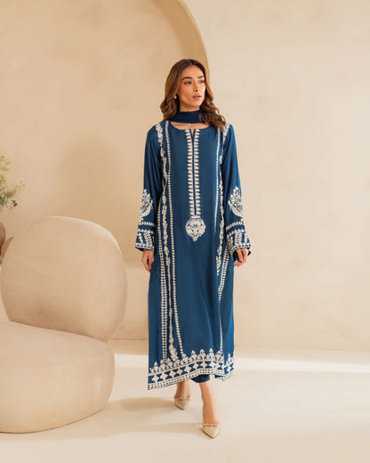 Mahnoor Classic Emb 3pcs