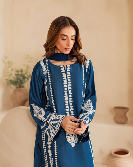 Mahnoor Classic Emb 3pcs