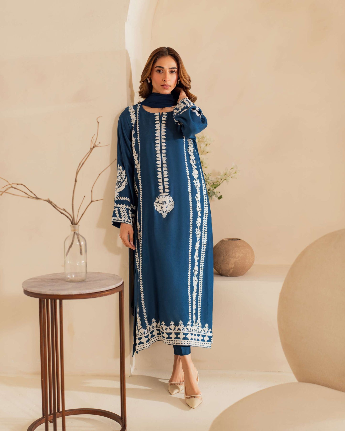 Mahnoor Classic Emb 3pcs