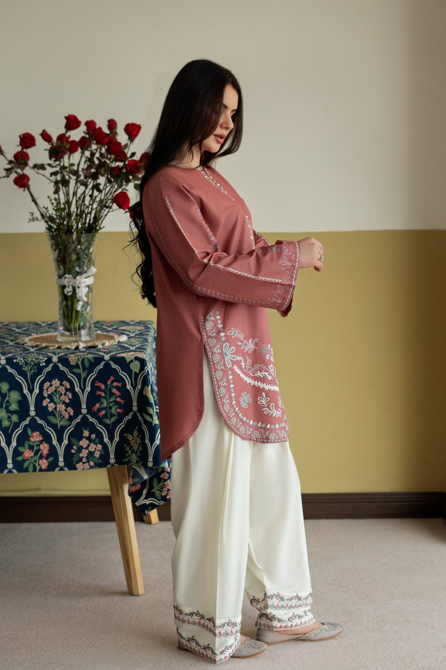 ZAARIF - COTTON 2 PC EMB