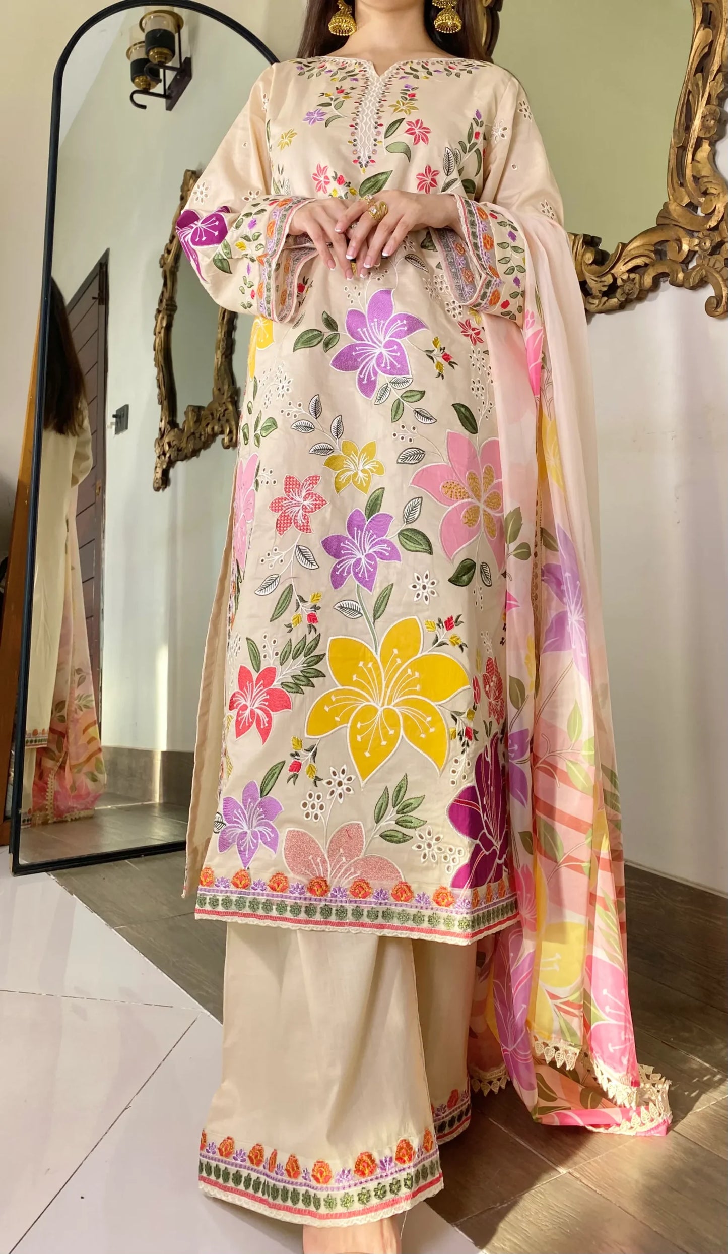 Florals Premium 3Pcs