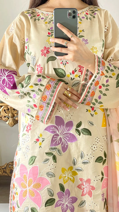 Florals Premium 3Pcs