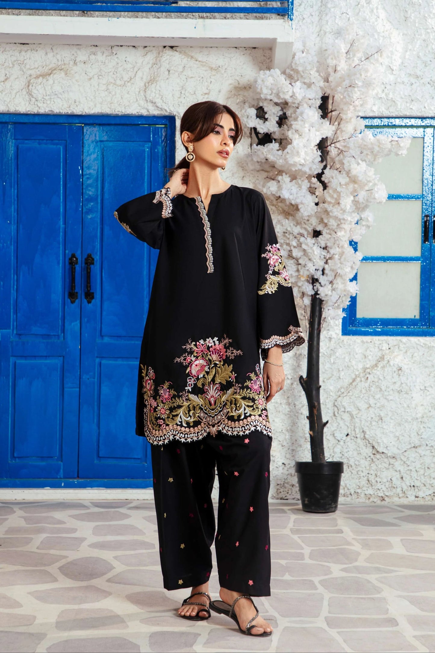 Nooran Embroidered 2PC Suit
