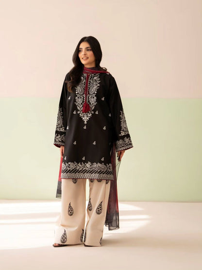 Meher Embroidered 3PC Suit
