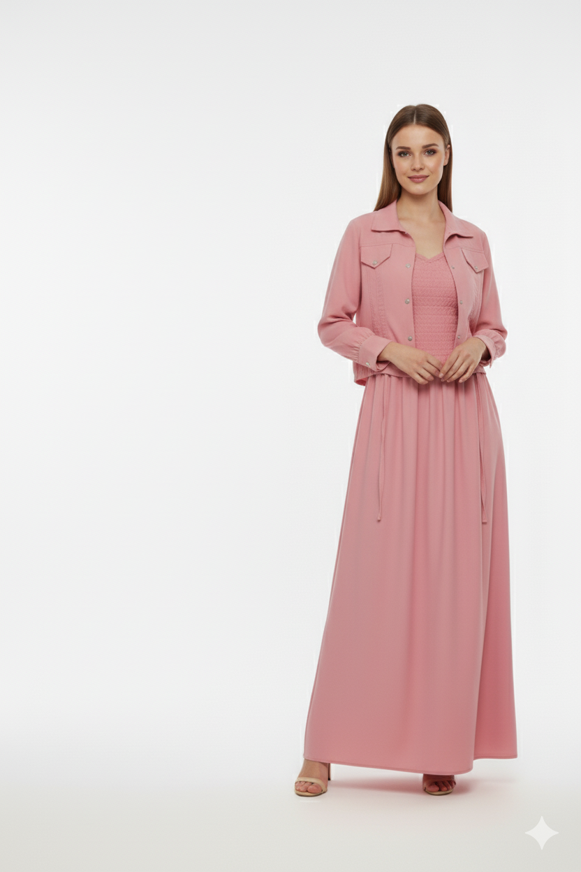 Jacket maxi PINK